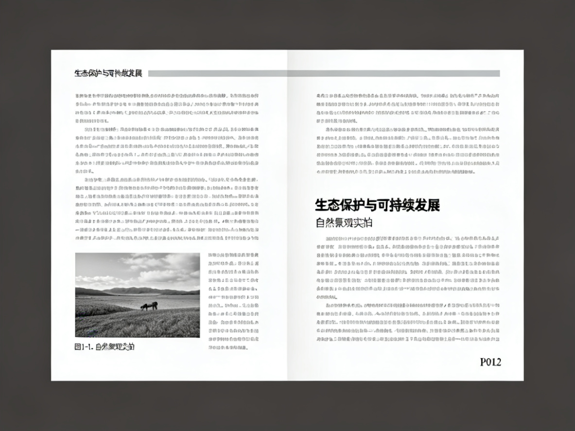 生态保护宣传册设计